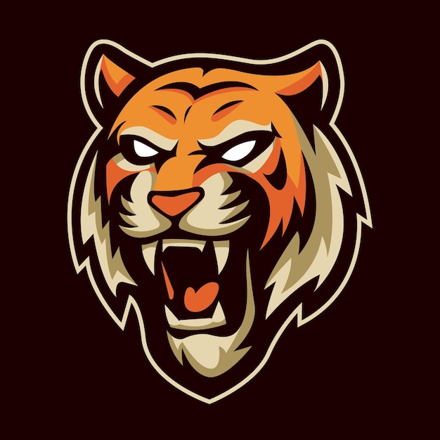 Logo van de tijgermascotte