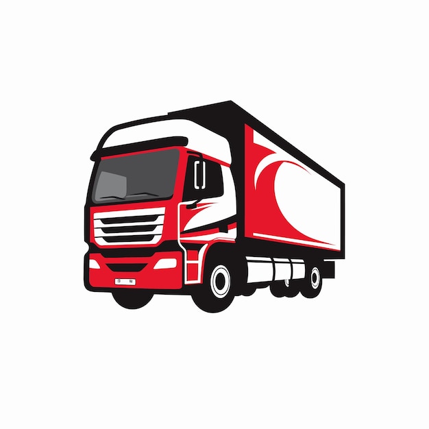 Logo van de vrachtwagen