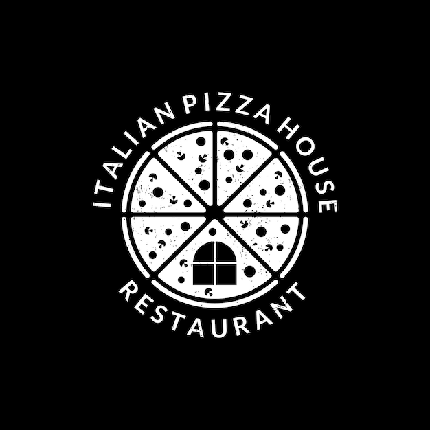 Logo van een Italiaans pizzeria