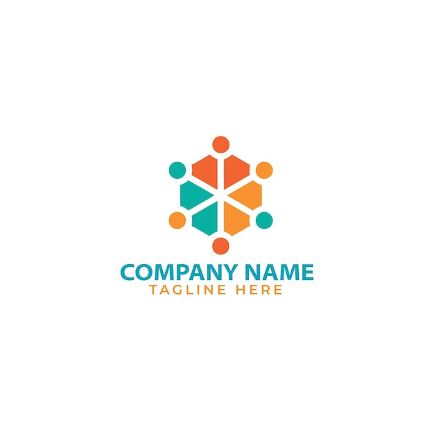 Logo van het bedrijf voor digitale en informatietechnologie
