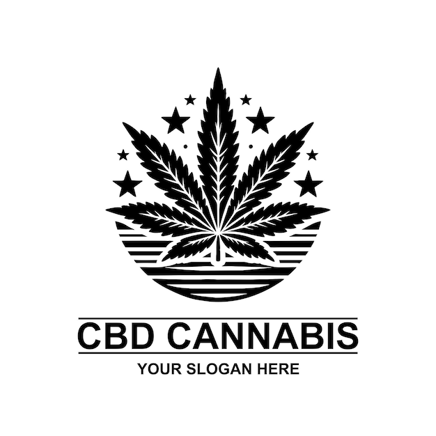 Logo van het cannabisblad