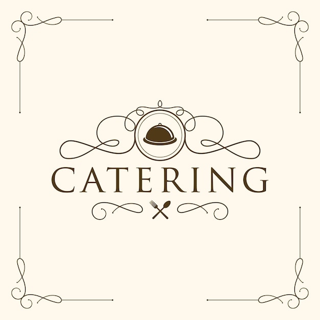 Logo van het cateringrestaurant.