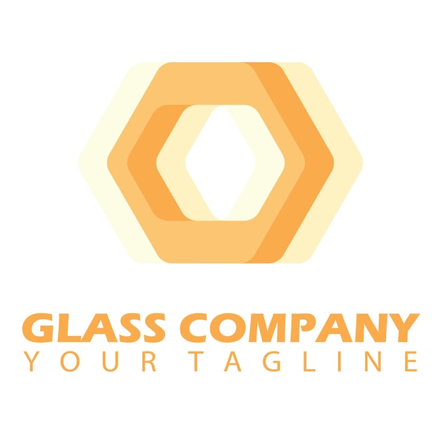 Logo van het glas