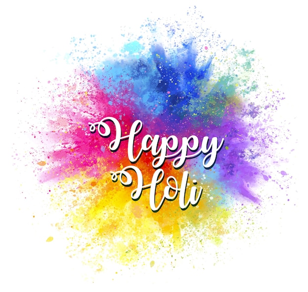 Logo van het Holi-festival