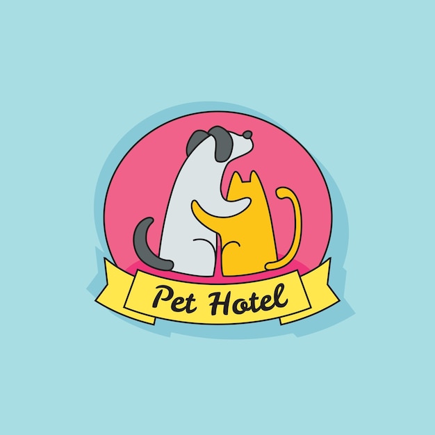 Logo van het huisdierenhotel