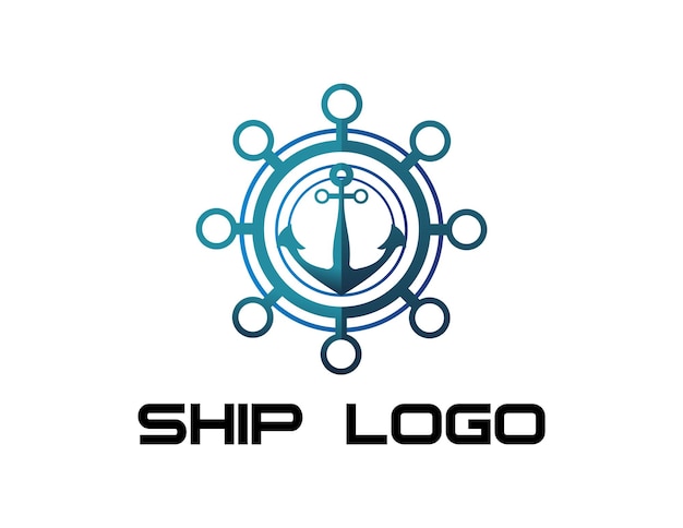 Vector logo van het schip