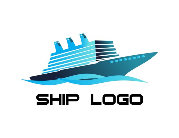 Vector logo van het schip