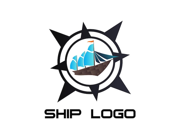 Vector logo van het schip