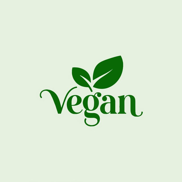 Vector logo van het veganistische blad