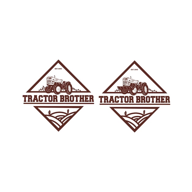 Logo van landbouwtractor