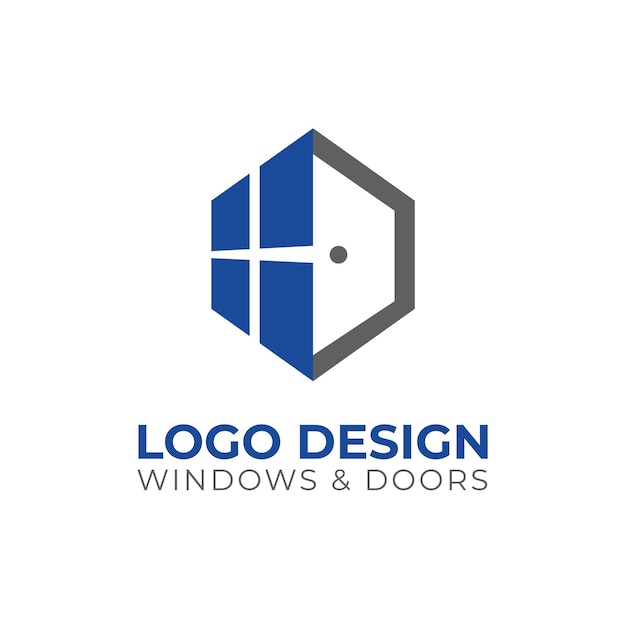 Logo van vensters en deuren