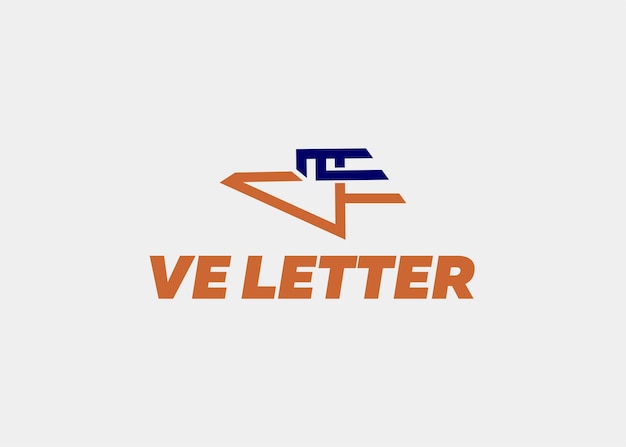 LOGO VE LETTER LINE COMPANY NAME