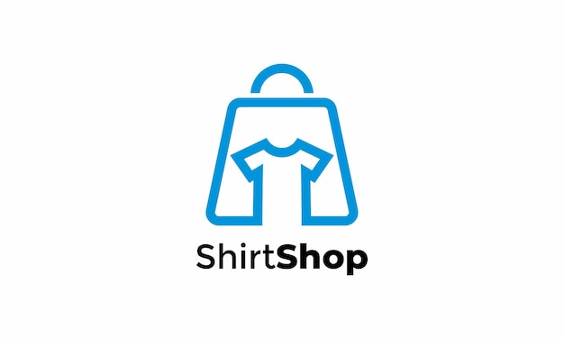 Logo vettoriale shopping bag design minimalista comprare vendere negozio al dettaglio e commerce mercato commercio consegna sconto prezzo centro commerciale negozio di moda marca internet vendita al dettaglio