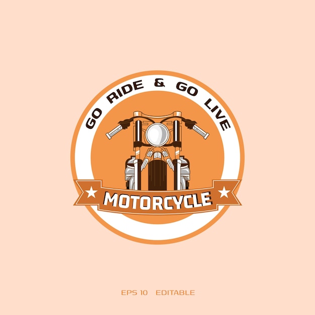 logo vector van een harley motorfiets