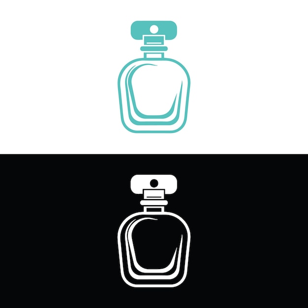 Vector logo-vector van parfumflessen illustratie van het logo van het parfumsymbool