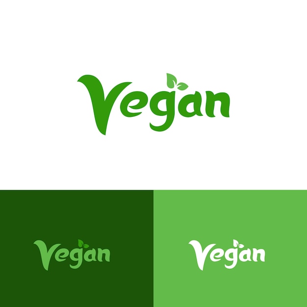 logo veganistisch recept