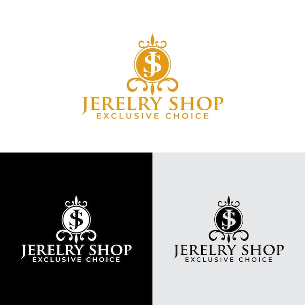 Logo in vintage and luxury style