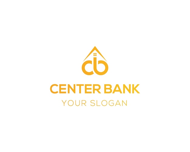 Logo voor een centrale bank jouw slogan
