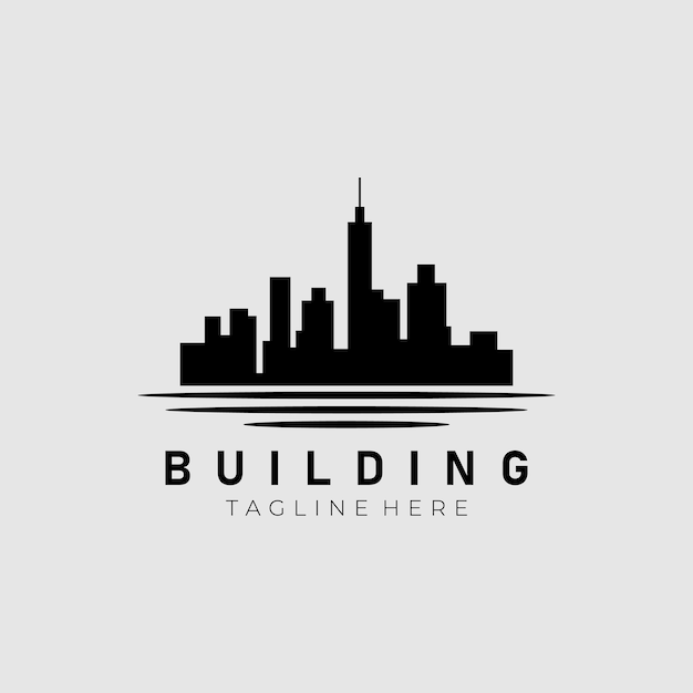 Logo voor een gebouw waarop staat: erop bouwen