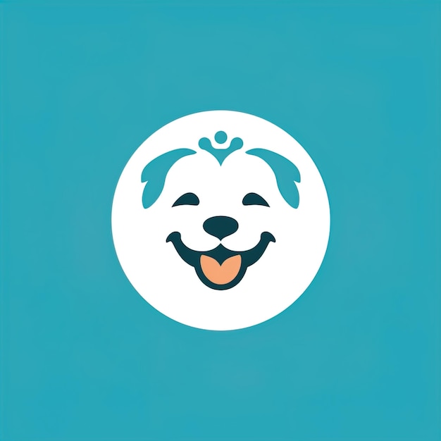 logo voor een hondengroomingbedrijf happy dog