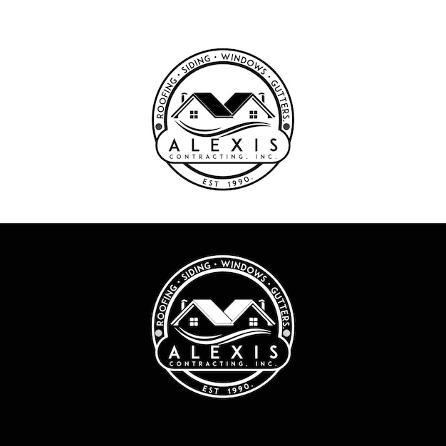 Logo voor een kledingmerk genaamd " alexis "