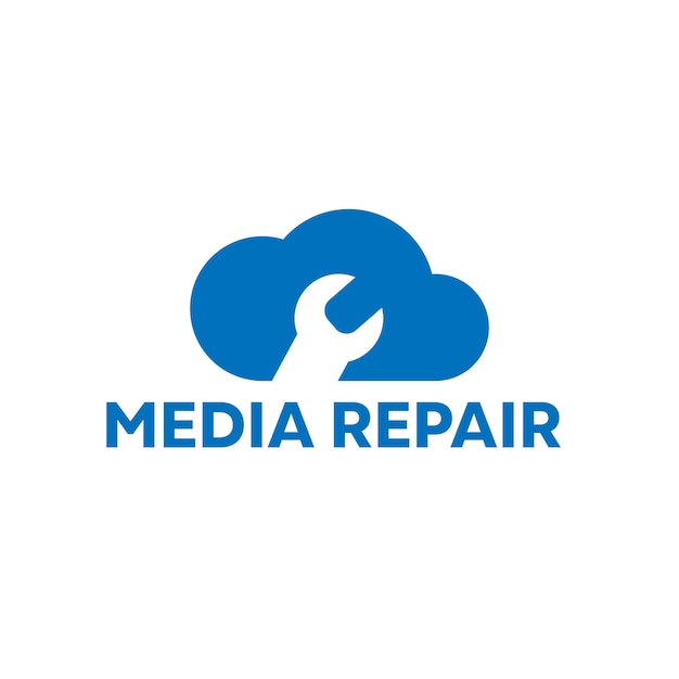 Logo voor mediareparatie