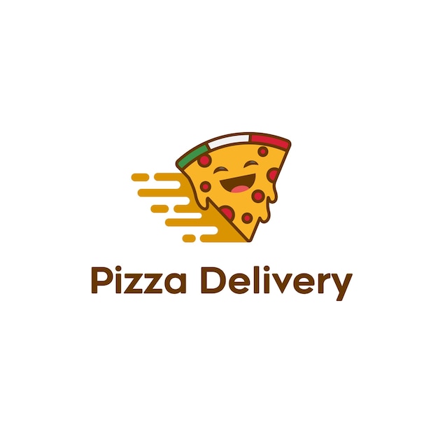 Logo voor pizzabezorging