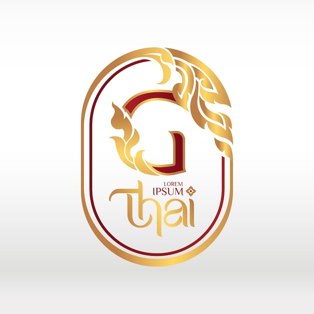 Logo voor thais restaurant dat een thais restaurant is.