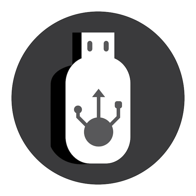 Logo voor USB-gegevensoverdracht