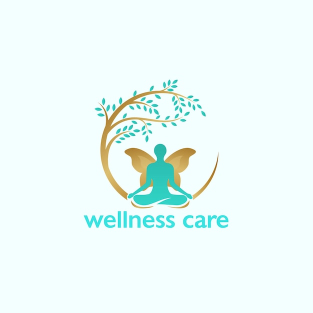 Logo for a wellness care company