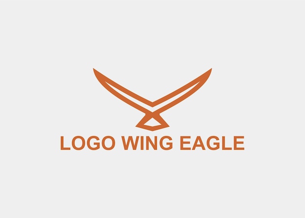 LOGO WING FALCON EAGLE COMPANY NAME