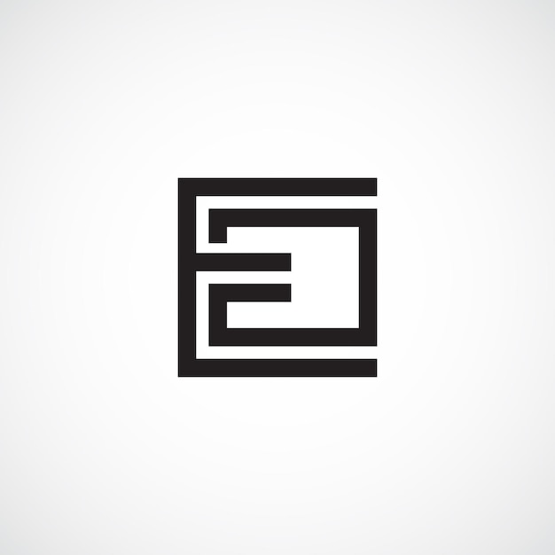 A logo with the letter e on it