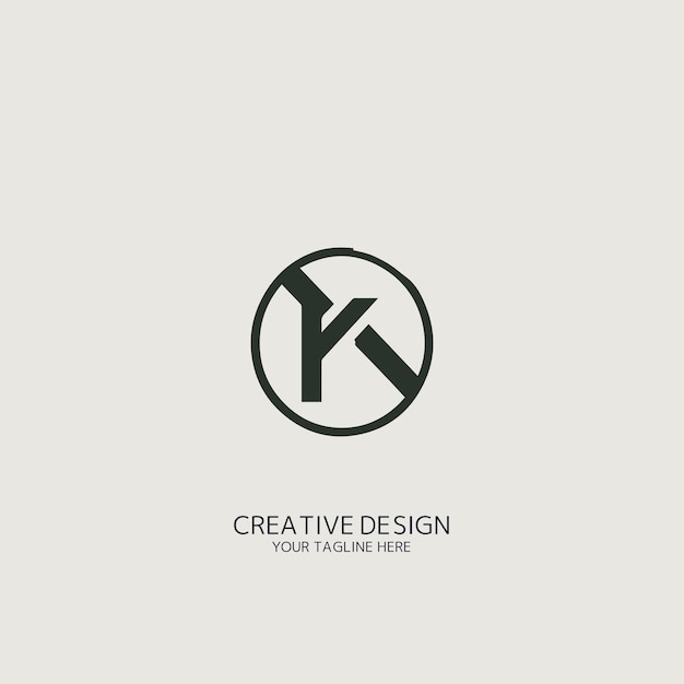 K の文字のロゴ