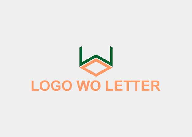 ロゴ WO LINE LETTER 会社名