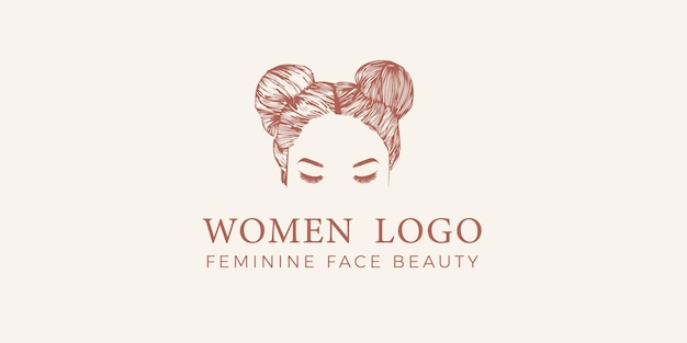 A logo for women's beauty