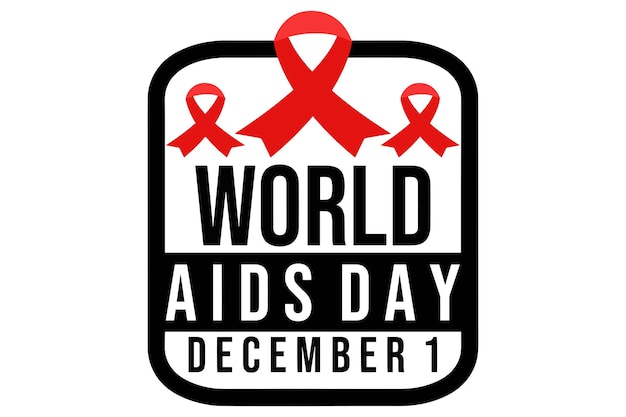 Логотип Всемирный день борьбы со СПИДом 125