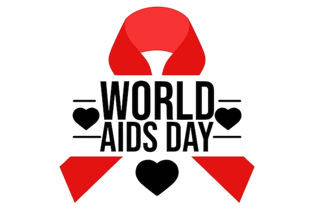 Vector logo world aids day 151