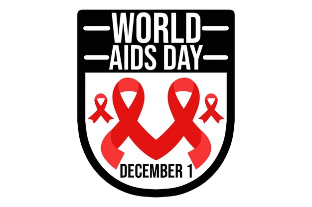 Логотип Всемирный день борьбы со СПИДом 83