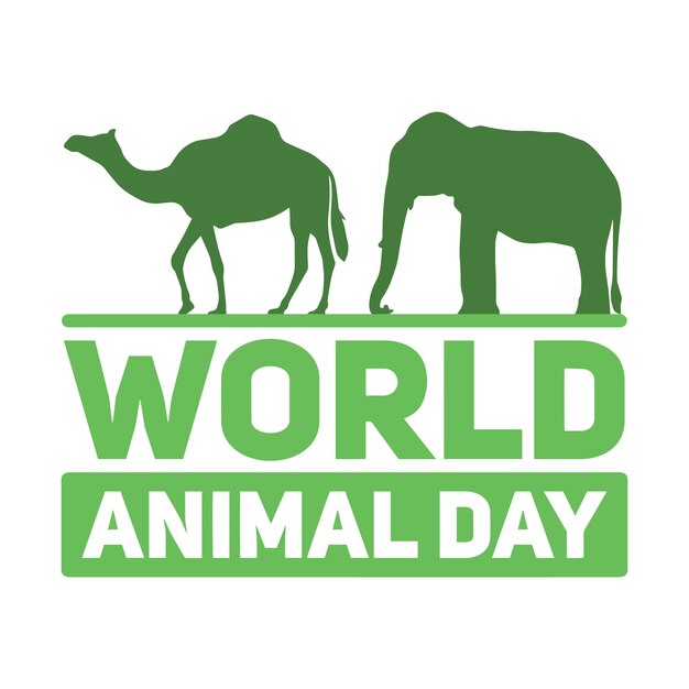 ロゴ 世界動物の日 11
