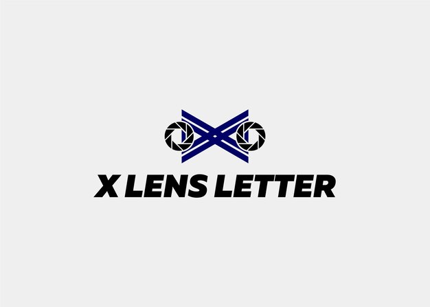 Logo x lens brief bedrijfsnaam