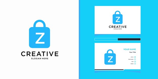 Logo z shield technology design