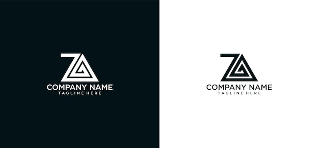 Logo ZA initial design