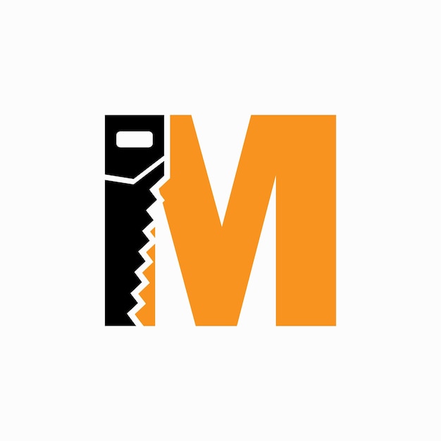 Logoontwerp op de letter M