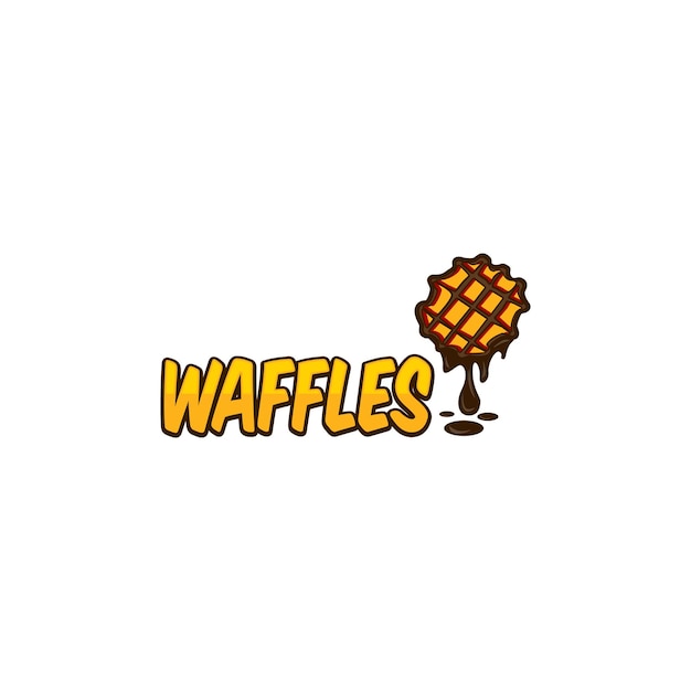 Logoontwerp van de wafels