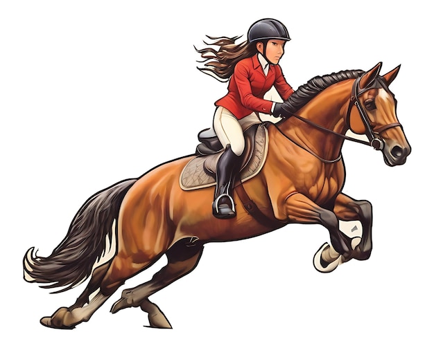 Logoontwerp van equestrianne