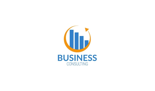 Logoontwerp van financiële en boekhoudkundige bedrijven Icon financiële vector