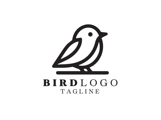 Logoontwerp van vogels