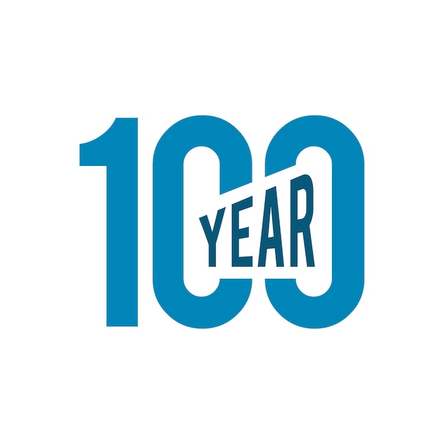 Logoontwerp voor de 100ste verjaardag