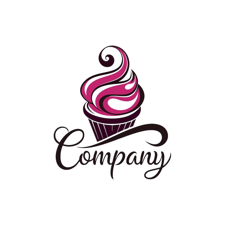 Vector logoontwerp voor restaurant- en voedingsbedrijf