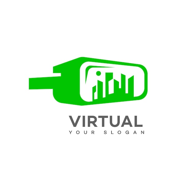 Logoontwerp voor virtuele realiteit